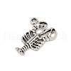 Tibetan Style Alloy Pendants PALLOY-V008-01G-AS-3
