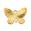 Rack Plating Brass Connector Charms KK-E067-02G-1
