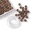 100Pcs 8mm Natural Smoky Quartz Round Beads DIY-LS0002-06-2