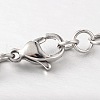 Tarnish Resistant 304 Stainless Steel Tiered Necklaces NJEW-JN01356-3