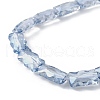Electroplate Glass Beads Strands EGLA-L045-F-PL02-3