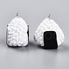 Resin Pendants X-RESI-T028-22-3