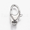 Polished 316 Surgical Stainless Steel Lobster Claw Clasps STAS-Z013-05A-1