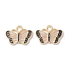Alloy Enamel Pendants ENAM-O001-10A-G-1