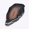 Natural Agate Pendants G-F428-A-08-2