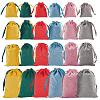 BENECREAT 24Pcs 24 Styles Velvet Bags Drawstring Jewelry Pouches TP-BC0001-09-1