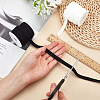 20M 2 Colors Flat Nylon Elastic Cords with Wavy Edge OCOR-FG0002-44-3