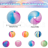 SUNNYCLUE 168Pcs 7 Colors Handmade Polymer Clay Beads CLAY-SC0001-76-2