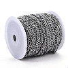 Tarnish Resistant 304 Stainless Steel Curb Chains CHS-N001-05P-3