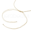 Round Shell Pearl Beaded Necklace & Bracelet & Dangle Earring Sets SJEW-JS01337-12