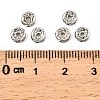 Brass Rhinestone Spacer Beads RB-A014-Z5mm-01P-2
