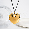 Stylish Stainless Steel Heart Pendant Necklaces for Women LT7996-2
