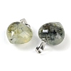 Natural Prehnite Pendants G-J386-H17-P-2