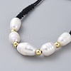 Braided Bead Bracelets BJEW-JB04820-01-3