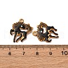 304 Stainless Steel Enamel Pendants STAS-Q363-13B-G-3