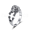Brass Cuff Rings for Women Men PW-WG105B4-01-1