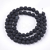 Spray Painted Non-magnetic Synthetic Hematite Beads Strands G-T116-16-17-2