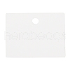 Rectangle Cardboard Jewelry Display Cards CDIS-P004-07B-02-2