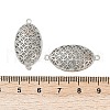 Brass Hollow Connector Charms KK-G532-13P-3
