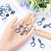 Gorgecraft 12Pcs #5 Alloy Zipper Sliders FIND-GF0006-29A-3