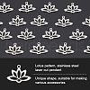 Unicraftale 20Pcs 201 Stainless Steel Pendants STAS-UN0025-30-4