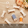 Wood Thread Bobbins TOOL-WH0125-106C-01-4