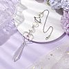 Alloy Planet Moon Hanging Ornaments HJEW-JM02622-1