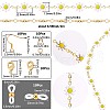 SUNNYCLUE Daisy Flower Chain Bracelet & Necklace & Tassel Earrings & Eyeglass Chains Making Kit DIY-SC0021-73-2