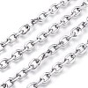 201 Stainless Steel Cable Chains CHS-P011-08P-1