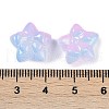 Transparent Spray Paint Glass Beads X1-GLAA-H035-02J-3