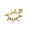 304 Stainless Steel Pendants STAS-M117-01A-G-2