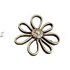 Flower Alloy Pendant Necklaces FS-WGFB110-01-2