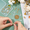 SUPERFINDINGS 20Pcs 2 Colors Eco-Friendly Brass Watch Band Clasps KK-FH0007-66-3