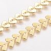 Brass Handmade Cobs Chains CHC-G006-05G-5