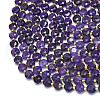 Natural Amethyst Beads Strands G-C116-A46-02A-3