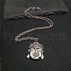 Alloy Buddha Pendan tNecklaces for Men FL9077-1-1