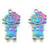 Ion Plating(IP) 304 Stainless Steel Pendants STAS-N098-183M-3