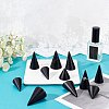 Fingerinspire 12Pcs 6 Style Wooden Ring Displays RDIS-FG0001-17-5