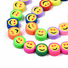 Handmade Polymer Clay Beads Strands CLAY-N008-058-3