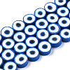 Handmade Polymer Clay Beads Strands CLAY-S096-041H-1