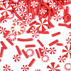 Christmas Handmade Polymer Clay Cabochons CLAY-N013-03-1