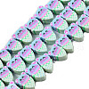 Handmade Polymer Clay Beads Strands CLAY-N008-067-B01-1