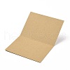 Kraft Paper Thank You Greeting Cards DIY-F120-01C-3