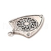 Tibetan Style Alloy Pendants PALLOY-B008-05AS-2