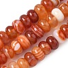 Natural Red Agate Beads Strands G-H295-C03-20-3