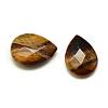 Natural Tiger Eye Pendants G-R418-60-2