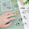 304 Stainless Steel Open Cuff Finger Rings RJEW-UN00008-2