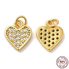 925 Sterling Silver Micro Pave Cubic Zirconia Charms STER-I010-41G-3