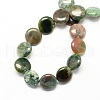 Natural Indian Agate Stone Bead Strands G-S110-01-2