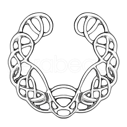 Stainless Steel Flower Clip On Nipple Rings WG76523-06-1